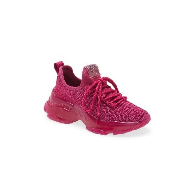 Hot Pink Steve Madden Sneakers - Picture 1 of 1